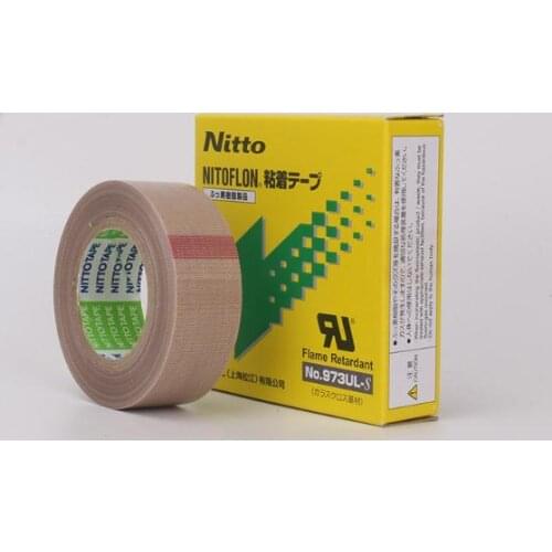 High temperature resistant adhesive 30pcs T0.13mm*W25mm*L10m Japan NITTO DENKO Tape NITOFLON Waterproof Electrical tape 973UL