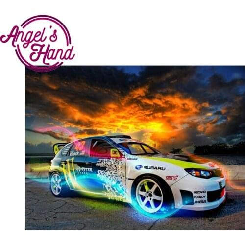 5D Diamond Painting car pattern Full round Drill Pasted Cross-Stitch Home Decorative Mosaic Pictures Diamond embroidery