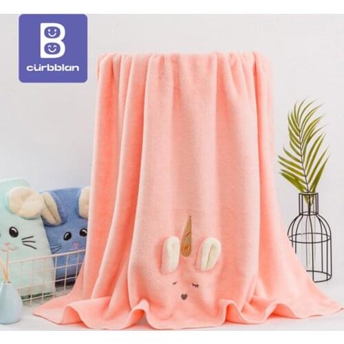 Curbblan Bath Towels Kids Bathrobe Super Soft Bath Towel Blanket Warm Sleeping Swaddle Wrap For Boy Girls Home Textile In Stock