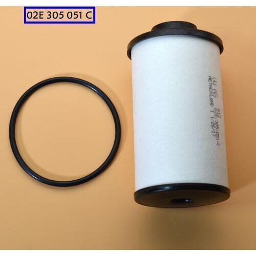 For A3 TT Beetle EOS Golf Passat B6 DSG Automatic Transmission Dual Clutch Filter 02E 398 051 C 02E 305 051 C