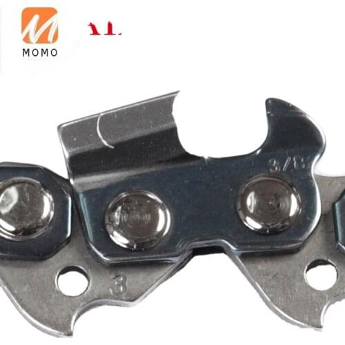 Easily re-sharpened Square cutter edge steel Chainsaw Chain