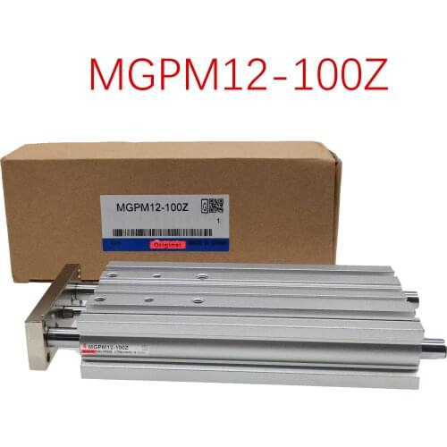 MGPM12-75Z MGPM12-100Z MGPM12-125Z compact guide cylinder thin triaxial cylinder with rod cylinder MGPM series