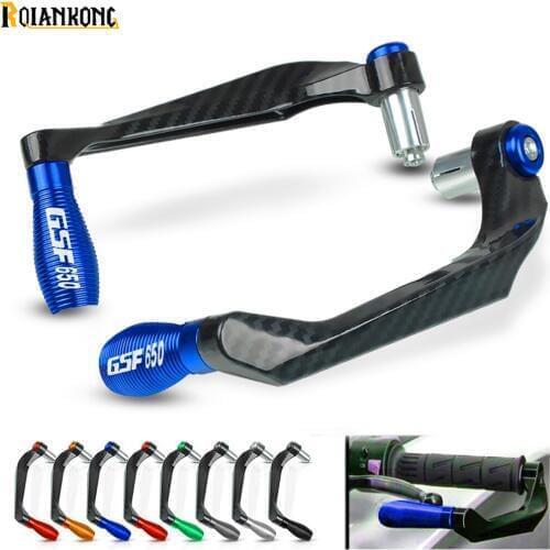 Motorcycle Handlebar Grips Guard Brake Clutch Levers Guard Protector For Suzuki GSF650 BANDIT GSF 650 2005 2006 2007 2008 2009