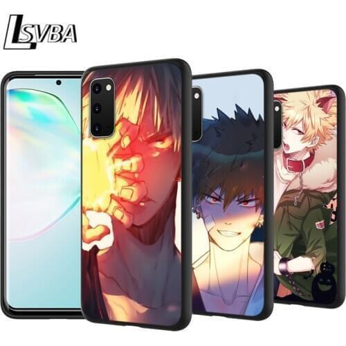 My Hero Academia Katsuki Bakugou for Samsung Galaxy S20 FE Plus Ultra Note 10 Lite A91 A81 A71 A51 A42 A21S 4G 5G Phone Case