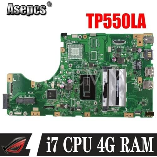 New!Akemy TP550LA mainboard For Asus TP550LA TP550LJ TP550LD TP550LN motherboard 100% Tested OK i7-4510U/4500U 4G RAM GM