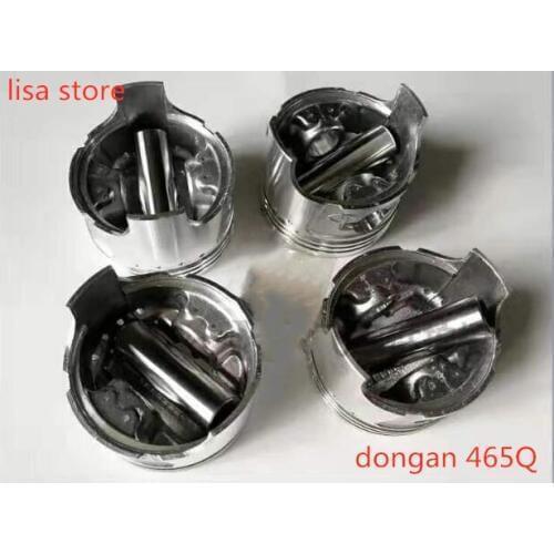 One set Engine Piston for Dongan 462 465 4G13/DA471Q 4G18/DA476Q 4G15 4G63 4G64N ENGINE