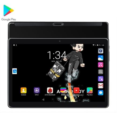 2.5D Screen 8G RAM 128G ROM 10 inch 3G/4G LTE Dual SIM Tablet pc Android 9.0 Deca Core PC Tablets GPS WIFI Bluetooth 10.1