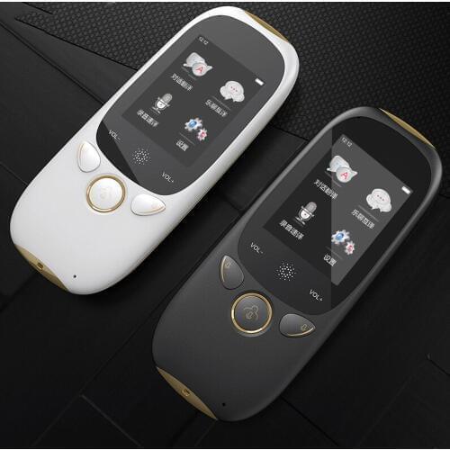 Portable WiFi Voice Translator Mini Pocket Real Time Multi Languages Offline Online Bluetooth Travel Translation Interpreter