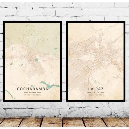 Cochabamba La Paz Bolivia Poster