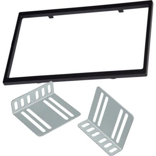 2din Plate Panel DVD Frame 160*178*53MM Aluminum+plastic Radio Tuner for Car Radio Fascia 7018B 7010B 8702 7023D 7010G 7018G