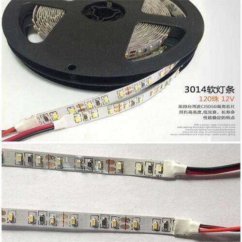 12V 5M 300LED 3014 2835 5050 5630 LED Strip Non/Waterproof Cool White 6500K, Warm White 3000K, RGB, Red, Green, Blue