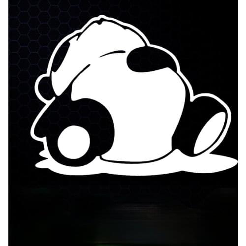 Sleepy Panda Decal Vinyl Truck Car Window Sticker Funny Cool Cute Drift JDM High Quality KK Vinyl Cover Scratches Waterproof PVC