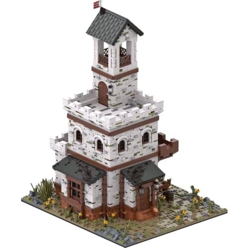 3947Pcs MOC-69727 British Fort Bricks Model DIY Assembly Building Blocks Toy (Licensed and Designed by Povladimir)