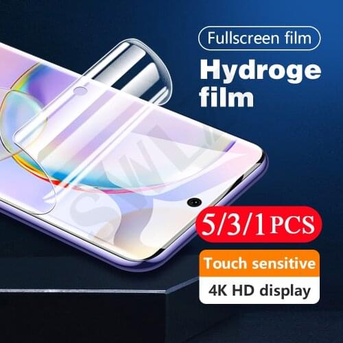 5/3/1Pcs phone screen protector for Honor V40 lite view 30 20 50 SE 30 Youth pro plus 30s 30i 20s 20i hydrogel film Not Glass