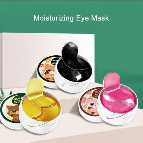 60PCS Remove Dark Circle Hydrogel Gel Eyes Mask Collagen Eye Patches From Edema For Wrinkles Anti-Puffiness Skin Care Beauty