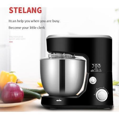 Automatic electric mixer household small dough mixer food mixer multi-function egg beater knead dough mixing machine 1pc