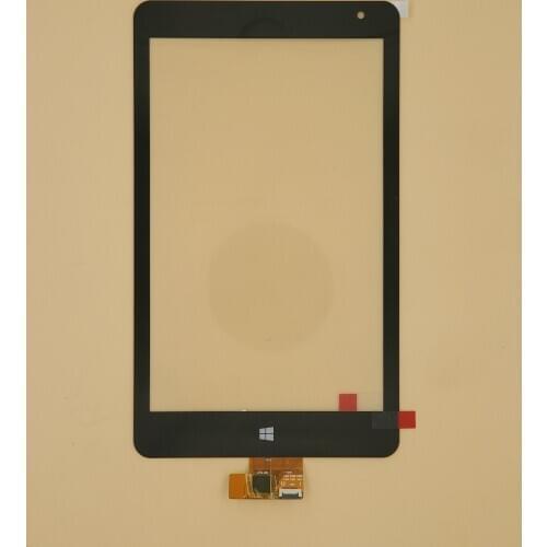 Black touch screen for AK Technology AK W8-1 Capacitive touch screen panel repair replacement parts