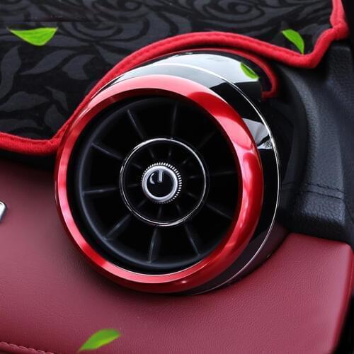 2pcs for MG HS 2018-2019 Air conditioning outlet decoration ring