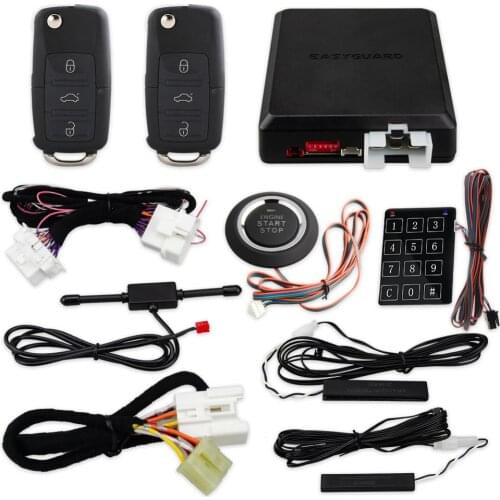 EASYGUARD Plug & Play CAN BUS fit for Chevrolet Cruz 2012 PKE car alarm system remote starter push button start smart key