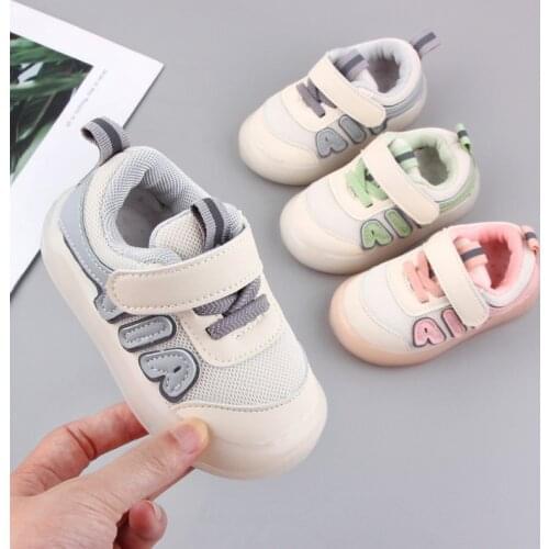 Bobora Baby Boys Girls Shoes Infant Sneakers Non Slip Rubber Sole Toddler First Walker Non-slip Prewalkers