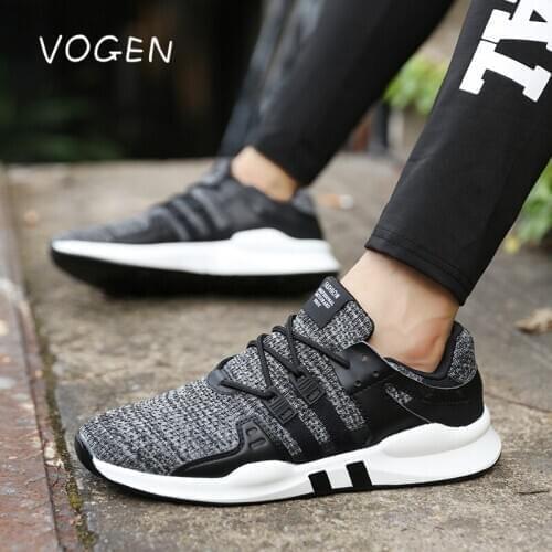 Fashion Mens Shoes Portable Breathable Running Shoes Sneakers Comfortable Walking Jogging Casual Shoes Big Size 39-46