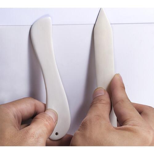 2pc Paper Creaser Set Bone Folder for DIY Scrapbooking Card Making Album Paper Folding Tool Crafts Edge Slicker Letter Opener