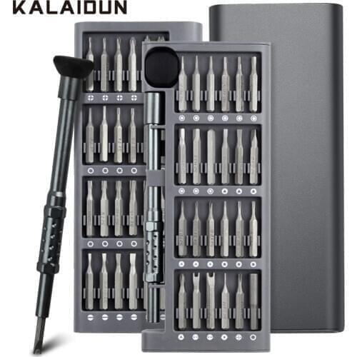 KALAIDUN 49 In 1 Precision Screwdriver Set Bits Torx Screw Driver Bit Set Magnetic Screwdriver Handle Phone Repair Hand Tools