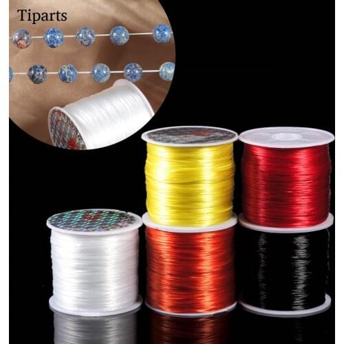 10M/Roll Elastic Beading Cord 1mm Strong Crystal Line Stretch Thread String For DIY Necklace Bracelets Jewelry Making