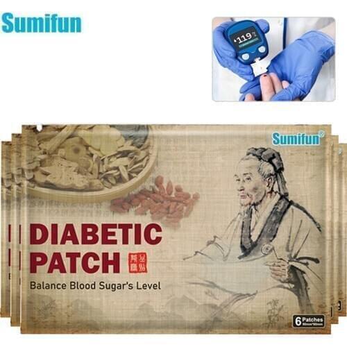 Sumifun 12/24/30pcs Diabetic Patch 100% Natural Ingredient Lower Blood Glucose Sugar Balance Plaster Herbal Health Care D3059