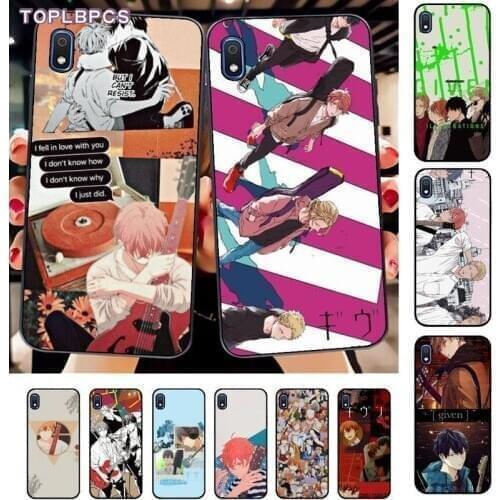 TOPLBPCS Given Anime Fitted Phone Case Cover for Samsung A10 20s 71 51 10 s 20 30 40 50 70 80 91 A30s 11 31 21