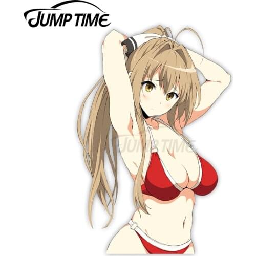 Jump Time Amagi Brilliant Park Sento Isuzu 8.7 Anime Sexy Girl Vinyl Decal Window Car stickers