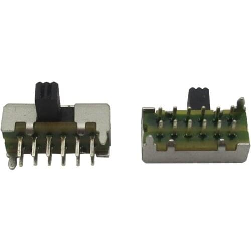 Pull switch SK-42D01 (4P2T) horizontal second row second gear (10pcs/lot)
