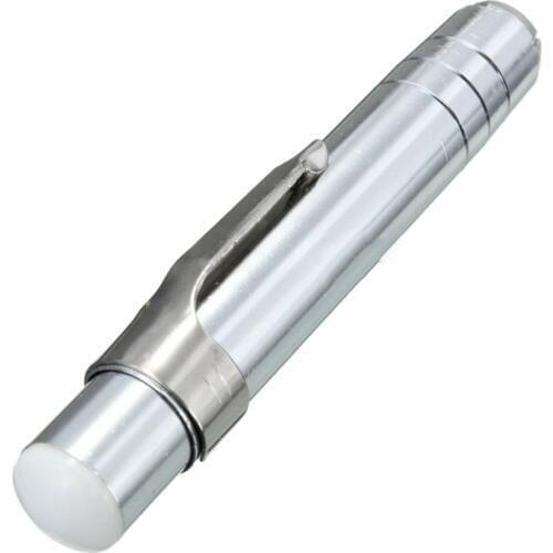 1Pc metal Chalk Holder Teachers Blackboard Saving Chalk Clip Clutch, Silver red yellow blue violet