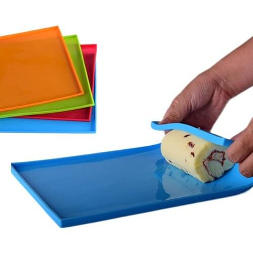 1PCS Swiss Roll Mats Silicone Baking Mat DIY Multifunction Cake Pad Non-Stick Oven Liner Swiss Roll Pad Bakeware Baking Tools