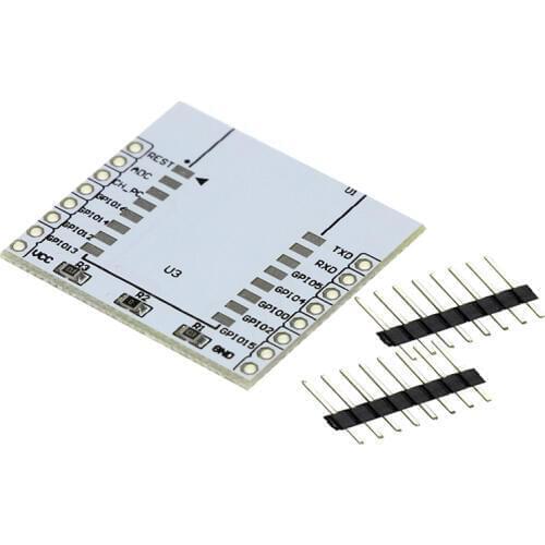 20pcs/lot ESP8266 serial WIFI module adapter plate Applies to ESP-07 ESP-08 ESP-12E