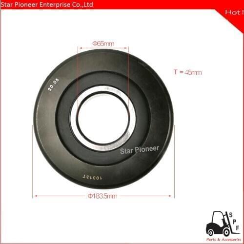 Forklift parts mast bearing mast roller 183.5x65x45mm 10313T part # 25808-22201
