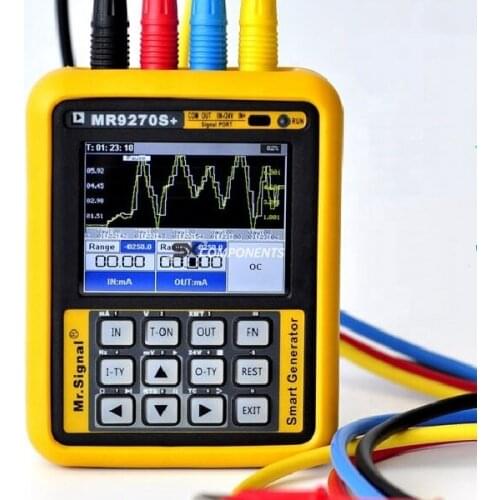 MR9270S+ 4-20mA Signal Generator Calibration Current Voltage Thermocouple Pressure Transmitter Logger PID Frequency