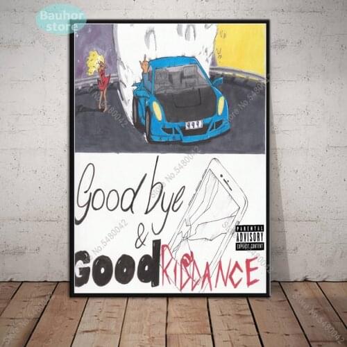 Juice WRLD Art Poster R.I.P Rapper Star Music Album Cover Posters and Prints Wall Decoration Canvas Painting Home art Decpr