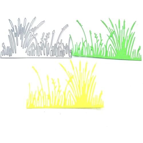 Julyarts Thick Growth of Grass Cutting Dies New Scrapbooking Material Tencil Scrapbooking DIY Album Paper Card Embossing Decor