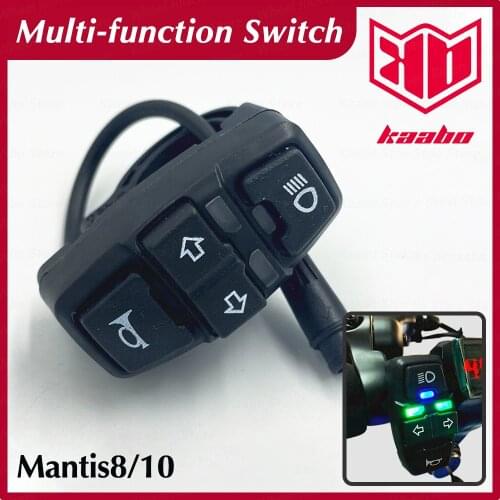 Kaabo Mantis8 Steering Funtion Switch Button Original Scooter Turn Signal Control Parts