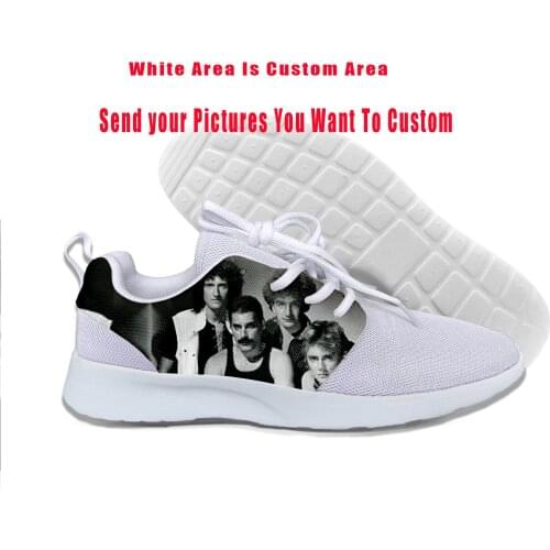 2019 Hot Pop Cool Fashion Harajuku High Quality Summer Sneakers Handiness Casual Shoes 3D Printed For Men Women Rock Queen