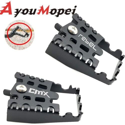 Motorcycle Accessories Anti Skid Pedal Brake Pedal For Honda CMX 500 300 Rebel500 Rebel300 CMX500 CMX300 Rebel 500 300