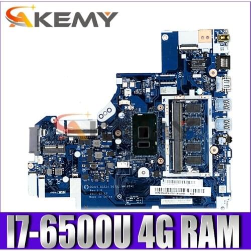 NM-B241 Mainboard For Lenovo Ideapad 320-14ISK Laptop Motherboard CPU:I7-6500U RAM:4G FRU 5B20N86092 100% Test OkL