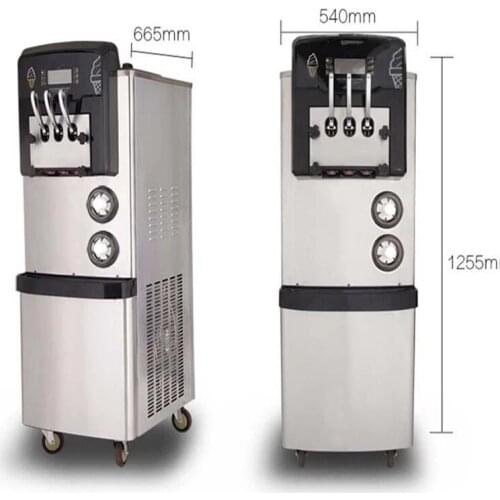 Brand New Vertical Soft Ice cream Maker2021 Year Hot Selling Free Shipping