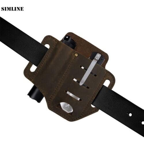 Tactical Multifunction Belt Holster EDC Portable Tool Storage Bag For Knife Pen Hunting Camping Outdoor Waist Bag Pack Scabbard