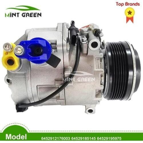 For auto air compressor FOR BMW X5 E70 4.8 2007 2008 AIR CONDITIONER COMPRESSOR 64509121760 64529185144 64529195975 9121760