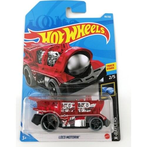 2021-99 Hot Wheels 1/64 LOCO MOTORIN Metal Diecast Cars Collection Kids Toys Vehicle For Gift