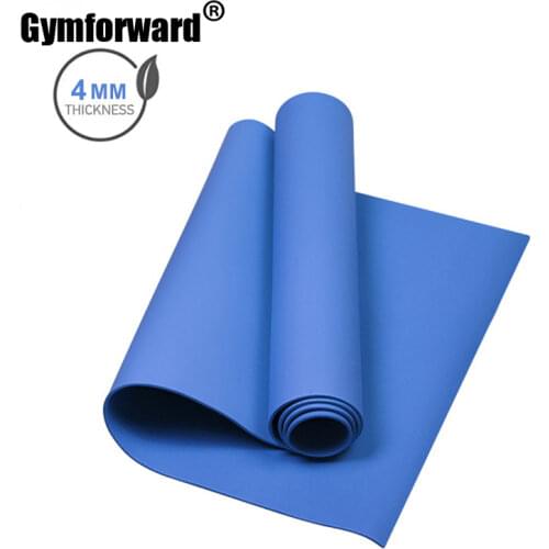 4mm EVA Yoga Mats Non-slip Foam Mat For Fitness Pilates Crossfit Gym Sports Cushion Yoga Mattress Bodybuilding Gym Equipment