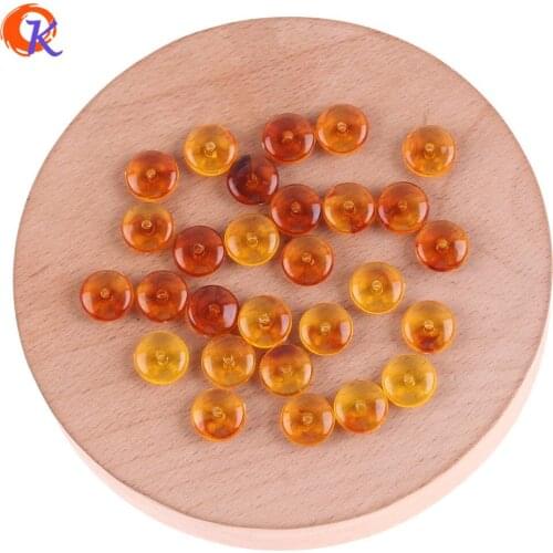 Cordial Design 10x4.5mm 2000pcs Acrylic Beads/Imitation AmberEffect Bead/Bacus Spacer Beads/Jewelry Accessories/Earring Findings