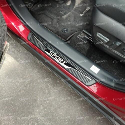 For Hyundai Accent Car Accessories Door Sill Protector Pedal Stainless Steel Styling Sticker 2021 2020 2019 2018 2017 2016 2022